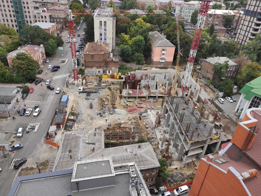Ermolaev Center construction progress