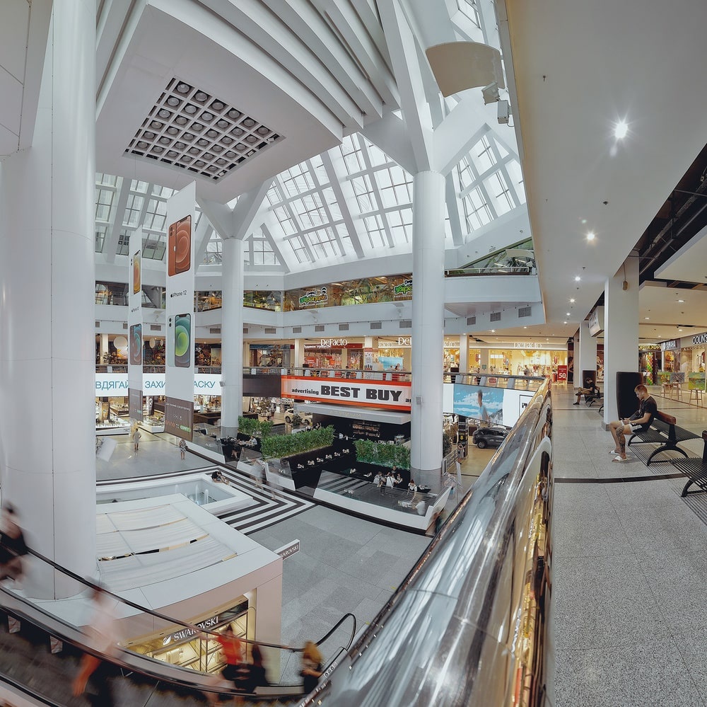 most city center, most city atrium